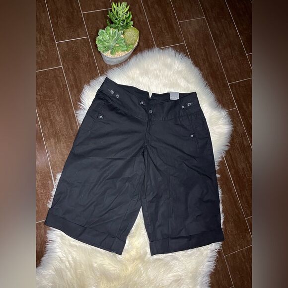 Venezia Pants - Lane Bryant Venezia black pedal pushers sz 16